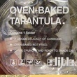 News_My Food Looks Funny_tarantula_spider