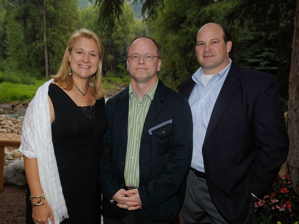 MD Anderson in Aspen, July 2012, Jenee Bobbora, Andy Futreal, Bill Bobbora