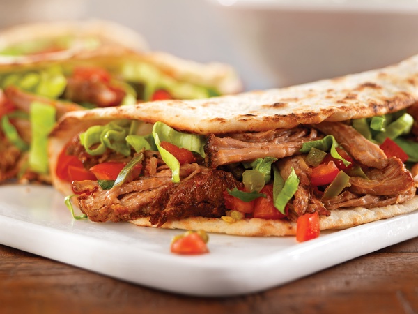 tacos, pulled pork