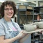Empty Bowls Houston May 2013  Karen Fiscus with Bowls
