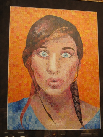 Blue-ribbon-winning painting by artist Lindy Cannell