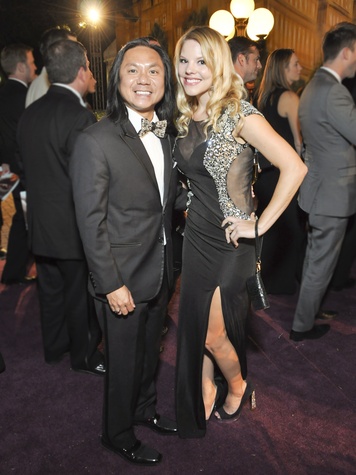 Nguyen and Tami Ernst at opening night for the Houston Grand Opera. Toan Nguyen , Tami Ernst Photo by © Michelle Watson/CultureMapSNAP.com