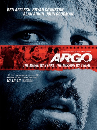 Joe Leydon, Argo, movie poster, September 2012