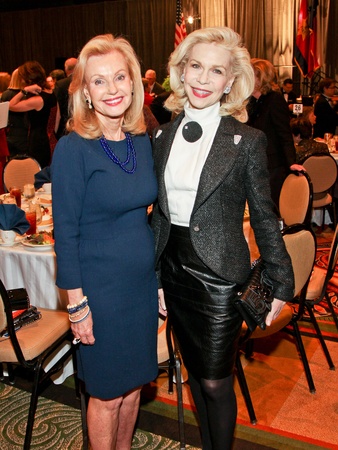 Salvation Army luncheon, November 2012, Pat Breen, Lynn Wyatt