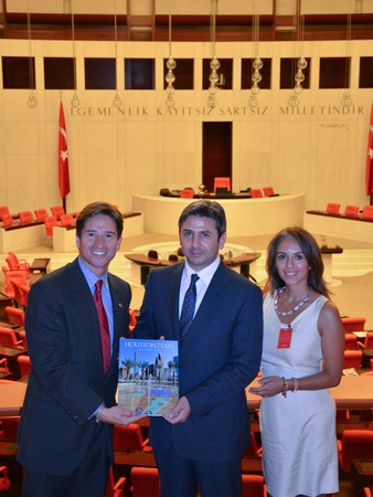 Deborah Elias, Turkey, June 2012, Carlos Obando, Hon. Ahmet Aydin, Deputy Chairman of the Majority Political Party, Ximena Murillo