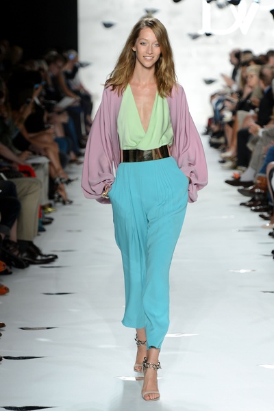 Diane von Furstenberg, fashion show, Sept 2012