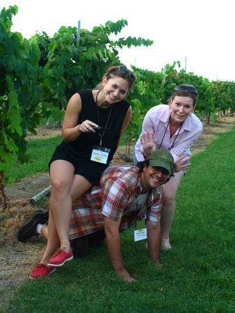 Joel, Messina Hof, Emily, Carey, July 2012