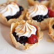 afternoon tea, August 2012, Kiran's, Mixed berry tart