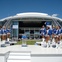 Dallas Cowboys cheerleaders at Cowboys Stadium in Arlington