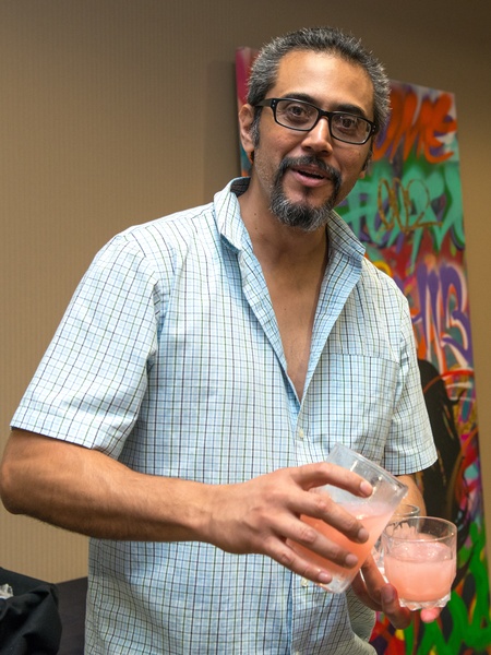 5 David Cedeno at the Crafted mixology contest at Mr. Peeples July 2014