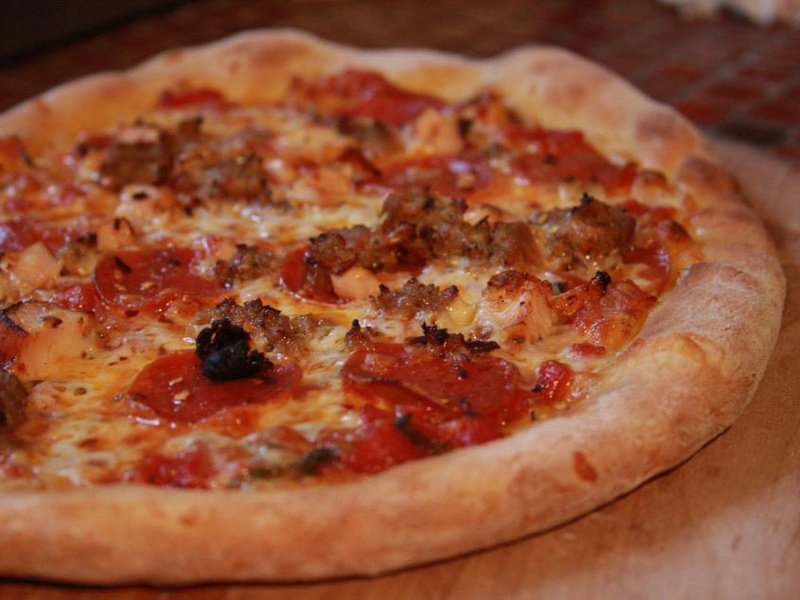 crisp pizza