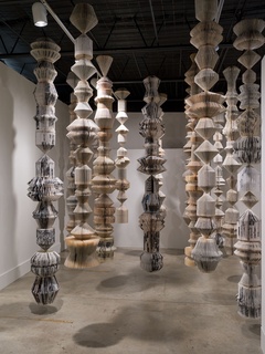 Laura Rathe Fine Art opening reception: Karen Hawkins: Floating Totems