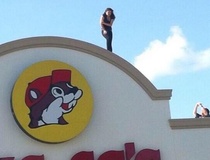 Whitney Radley: A suicide jumper at Buc-ee's? Woman leaps from giant gas station's roof after refusing pleas to stop