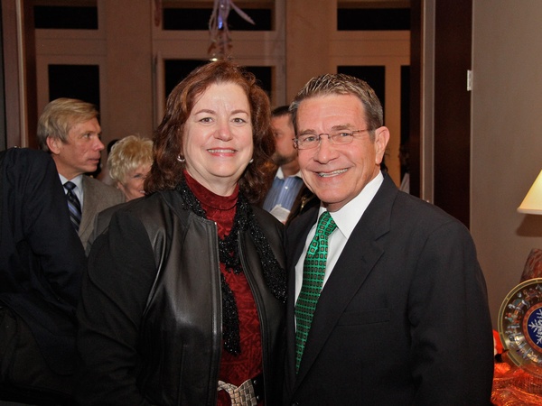Legacy Holiday Schmooze, December 2012, Katy Caldwell, Joe Nelson