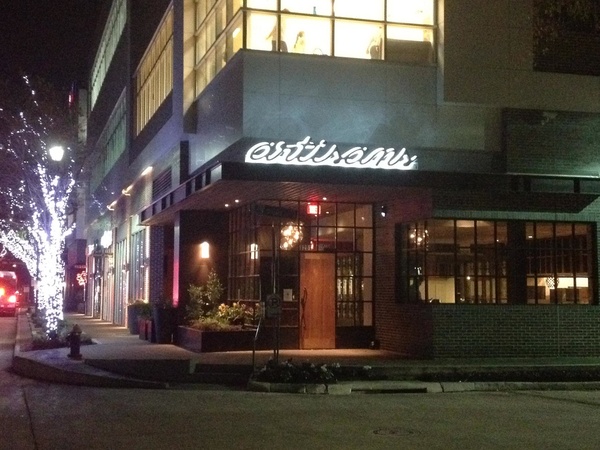 News_Artisans Restaurant_exterior_night