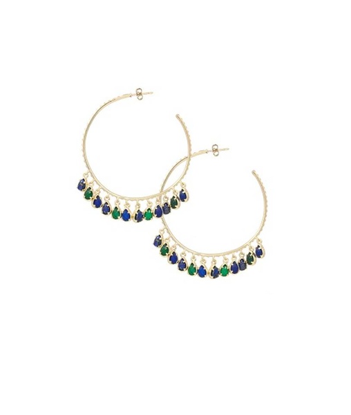 Kendra Scott Holden Hoop Earrings in Zodiac