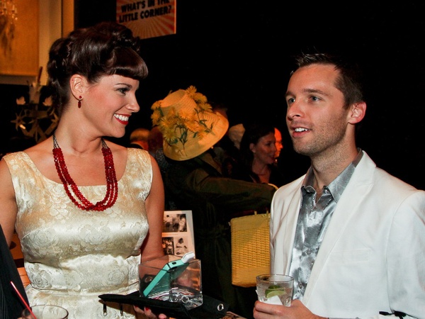 Orange Show Gala, November 2012, Annette Green, Nic Phillips