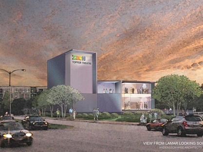 Austin Photo: Places_Arts_Zach_Theatre_Topfer_Plans