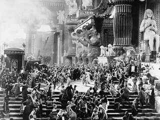 still from the D.W. Griffith film Intolerance