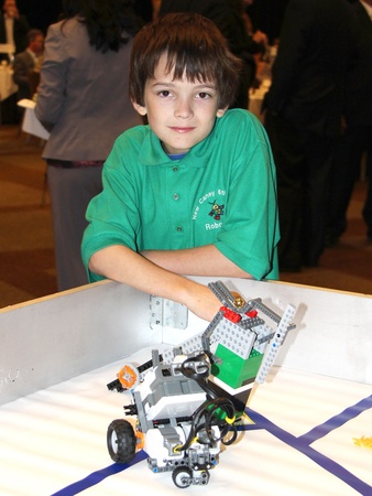 News_EcoBot Challenge_January 2012_New Caney EcoBot student