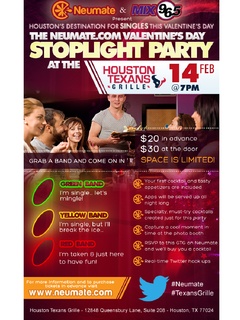 Valentine's Day Singles "Stoplight Party"