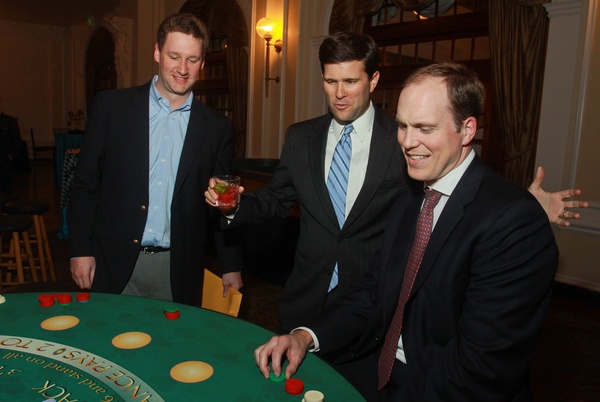 Bo's Place, Boys & Girls Night Out, October 2012, Brad Kirklin, Charlie Neuhaus, Henry Bragg