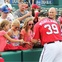 Frisco Rough Rider Mitch Moreland signing autographs