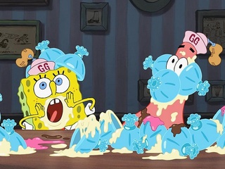 Spongebob Squarepants movie with Patrick Star