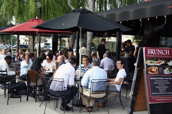 tasting room uptown park patio
