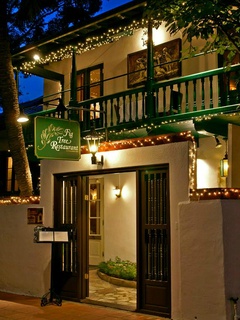 Fig Tree Restaurant San Antonio exterior door sign