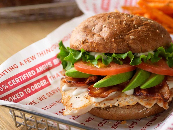 Smashburger, Smashchicken sandwich, chicken