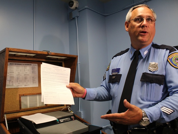 HPD, DWI facility, September 2012, breath analyze