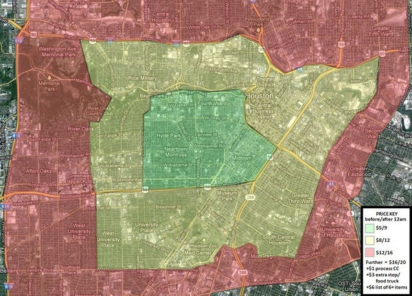 Clutch Delivery_bike courier_delivery map