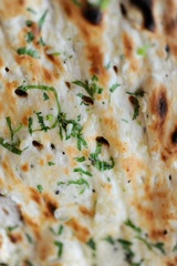 Garlic Naan at Kiran's