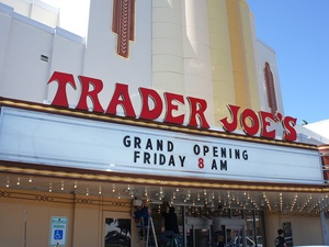 Trader Joe's, Alabama Theater, opening