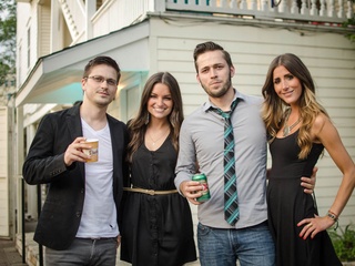 Charitybash Benefit ason Pair, Nikki Burch, Chris Evens and Erika Hester