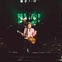 Paul McCartney at the Frank Erwin Center making the longhorn sign