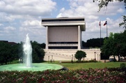 Austin Photo: Places_Arts_LBJ_Library_Exterior