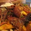 Ruthie, fried chicken, June 2012, Banana Leaf