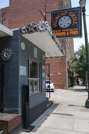 Hubcap Grill, Sign, June 2012