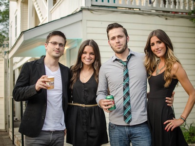 Charitybash Benefit ason Pair, Nikki Burch, Chris Evens and Erika Hester