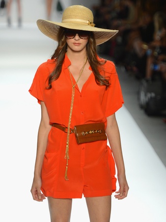Clifford, Fashion Week spring 2013, Rachel Zoe, red romper