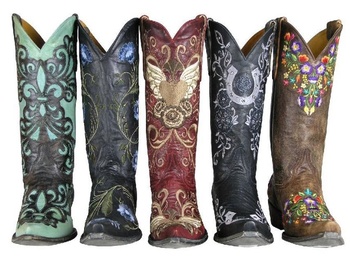 Old Gringo boots at Pinto Ranch