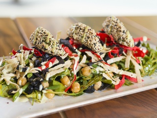 Liberty Tavern Austin bar salad 2015