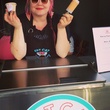 FatCat Creamery, at Boomtown, ice cream cart, Courtney BlacKnight, February 2013