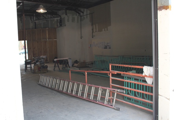 Alabama Theater Construction, Interior, June 2012