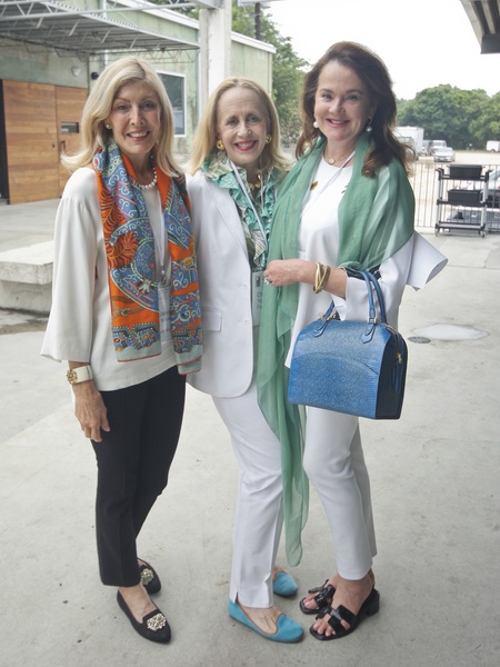 Texas Women for the Arts Meeting 2017 Janis Brous Charlotte Tripplehorn Lisa Kopecky