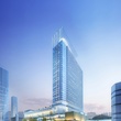 Marriott Marquis Hotel, RIDA Development, Discovery Green, December 2012, Ground Level View 02