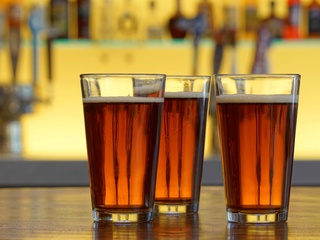Liberty Tavern Austin bar beer mug 2015