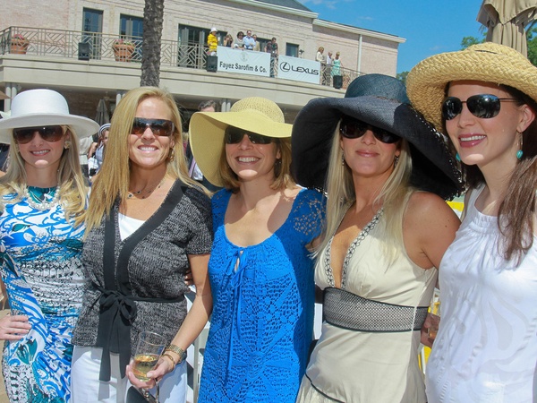 News_ROCC tennis luncheon_April 2011_Becca Thomas_Melissa Braniff, Winnie Riser_Delia Johnson_Kathleen Zinn